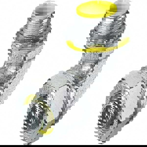 Conduit Connector: For Liquid-Tight, Malleable Iron & Steel, 3/8